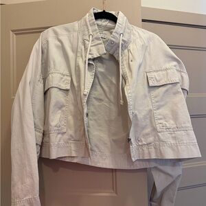 Sincerely Jules Light Tan Utility Jacket